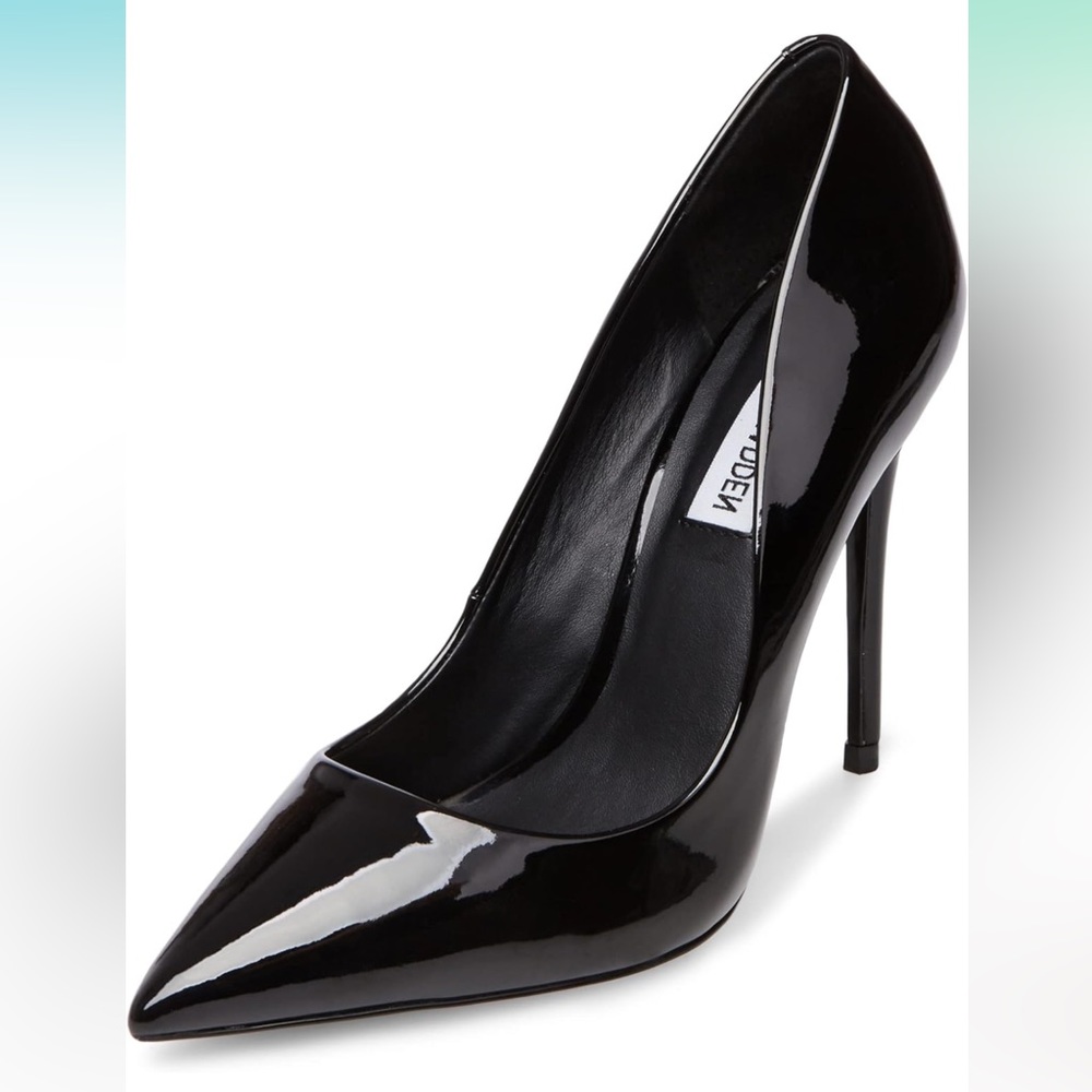 Steve Madden Daisie Dress Pumps in Black Patent